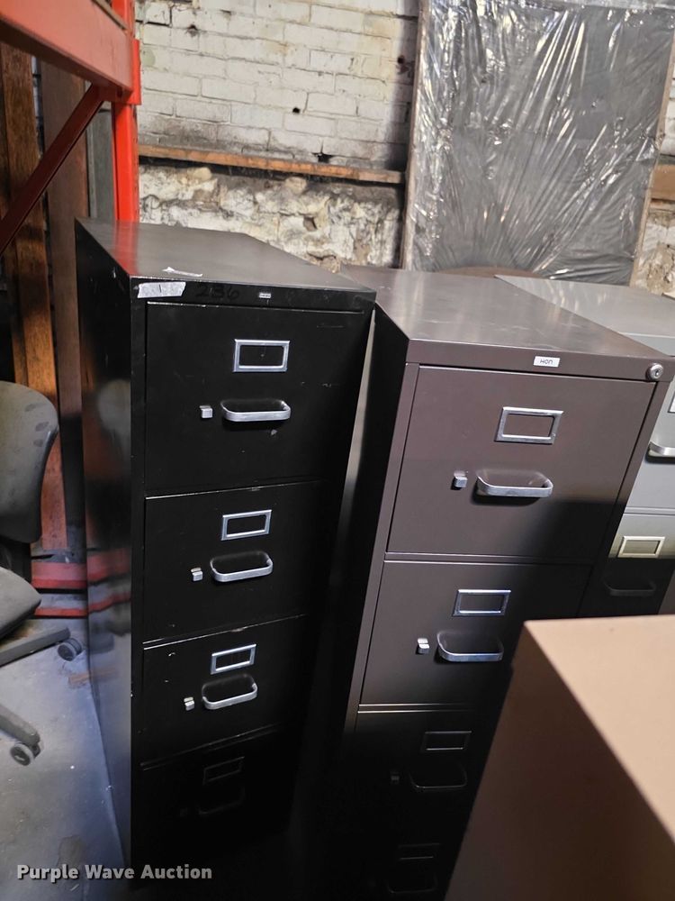 image for item DZ6378 (20) filing cabinets 