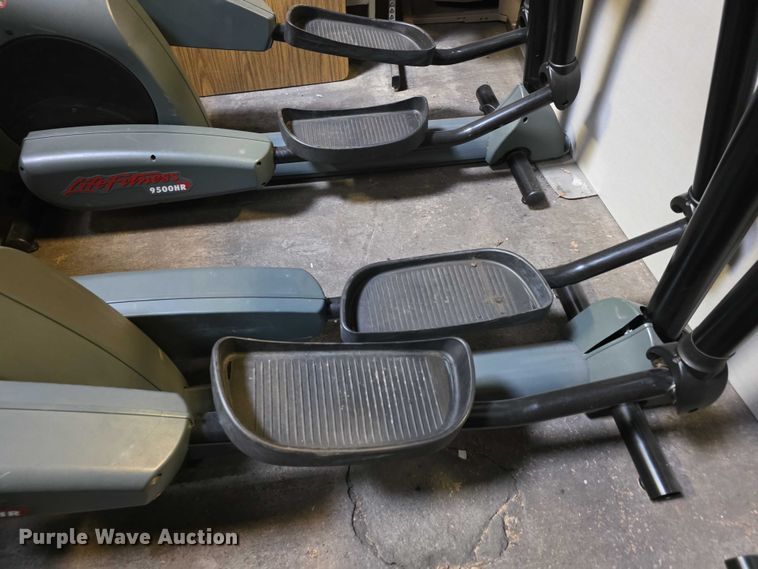 image for item DZ6380 (4) Life Cycle 9500HR elliptical bikes