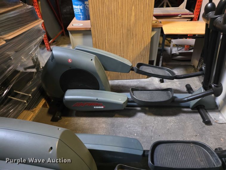 image for item DZ6380 (4) Life Cycle 9500HR elliptical bikes