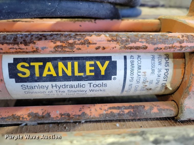 image for item DZ6651 Stanley PD45 post driver