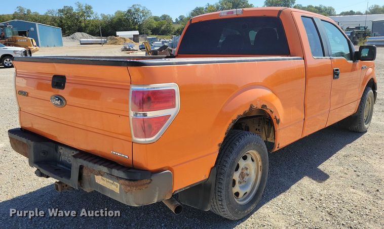 image for item DZ6653 2012 Ford F150 SuperCab pickup truck