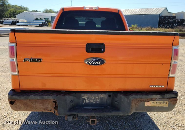 image for item DZ6653 2012 Ford F150 SuperCab pickup truck