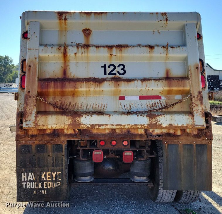 image for item DZ6655 2009 Sterling L-Line dump truck