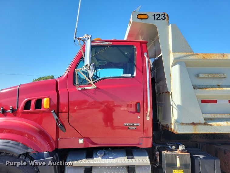 image for item DZ6655 2009 Sterling L-Line dump truck