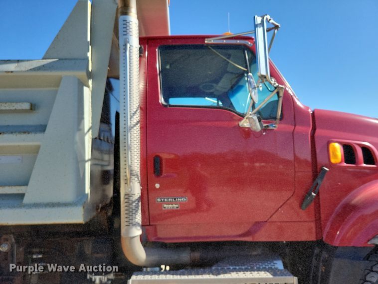 image for item DZ6655 2009 Sterling L-Line dump truck