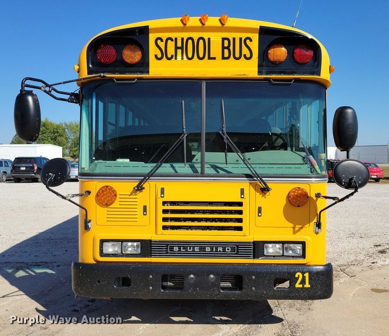 image for item DZ6658 2013 Bluebird school bus