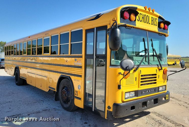 image for item DZ6658 2013 Bluebird school bus
