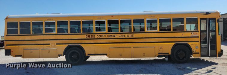 image for item DZ6658 2013 Bluebird school bus
