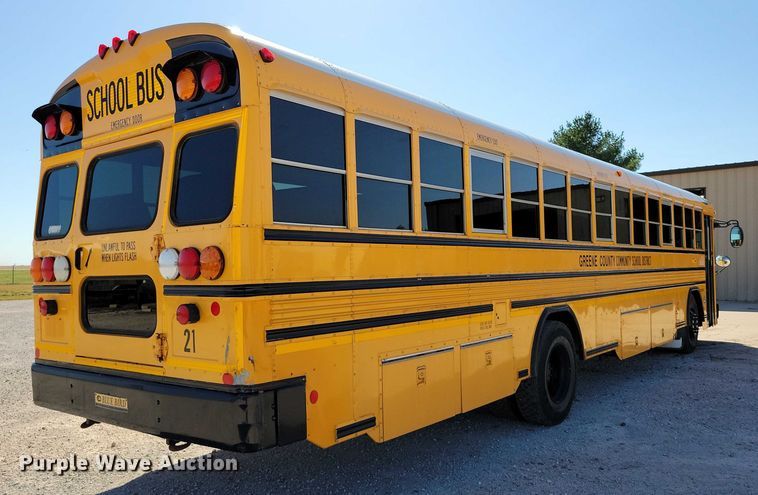 image for item DZ6658 2013 Bluebird school bus