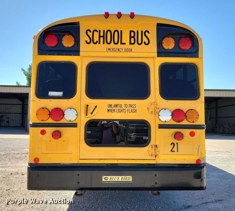 image for item DZ6658 2013 Bluebird school bus