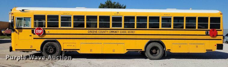 image for item DZ6658 2013 Bluebird school bus