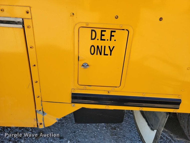 image for item DZ6658 2013 Bluebird school bus
