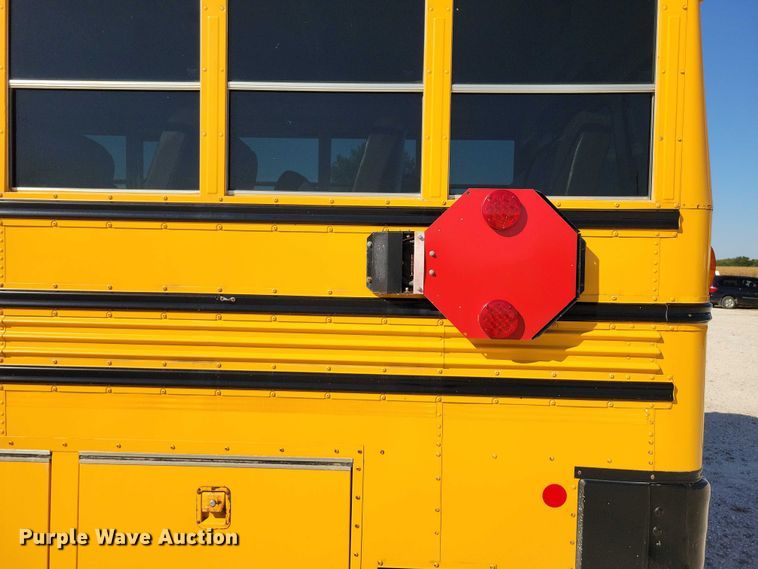 image for item DZ6658 2013 Bluebird school bus