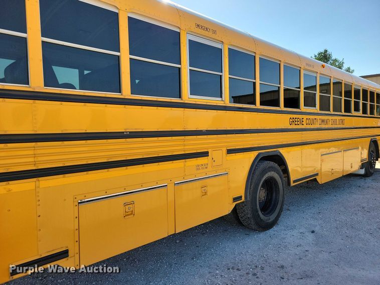 image for item DZ6658 2013 Bluebird school bus