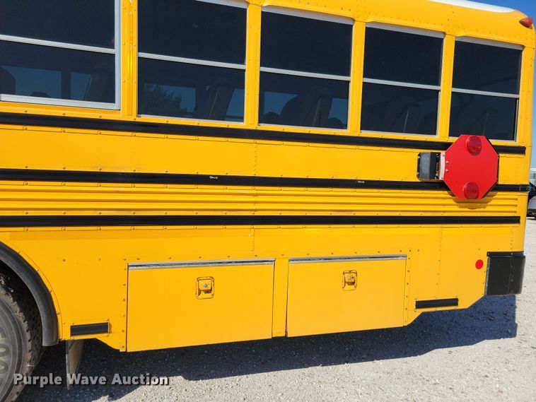 image for item DZ6658 2013 Bluebird school bus