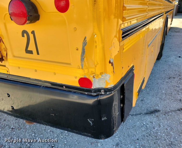 image for item DZ6658 2013 Bluebird school bus