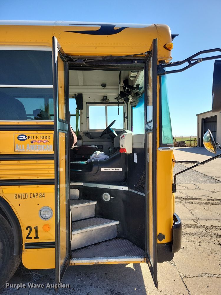 image for item DZ6658 2013 Bluebird school bus