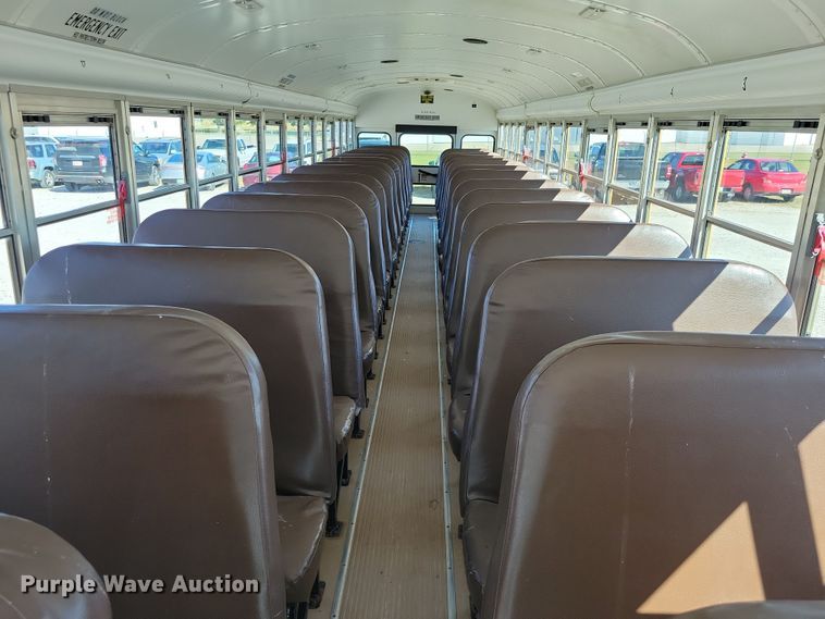 image for item DZ6658 2013 Bluebird school bus
