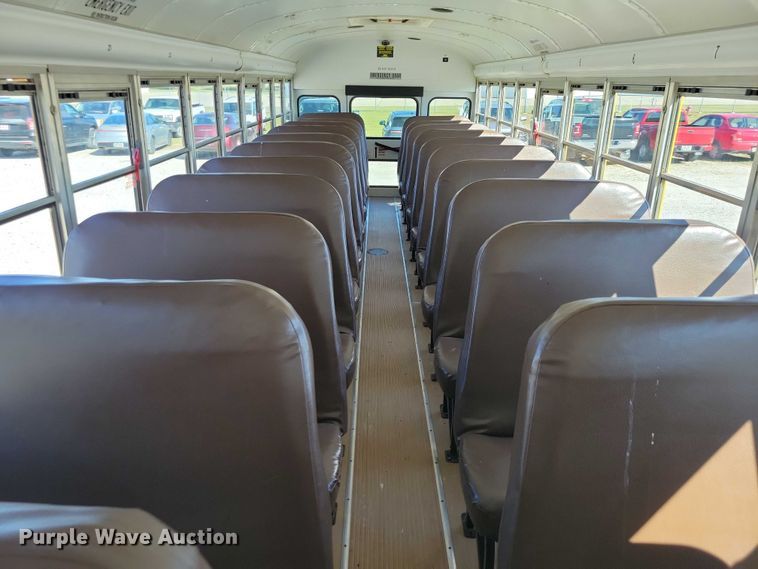 image for item DZ6658 2013 Bluebird school bus