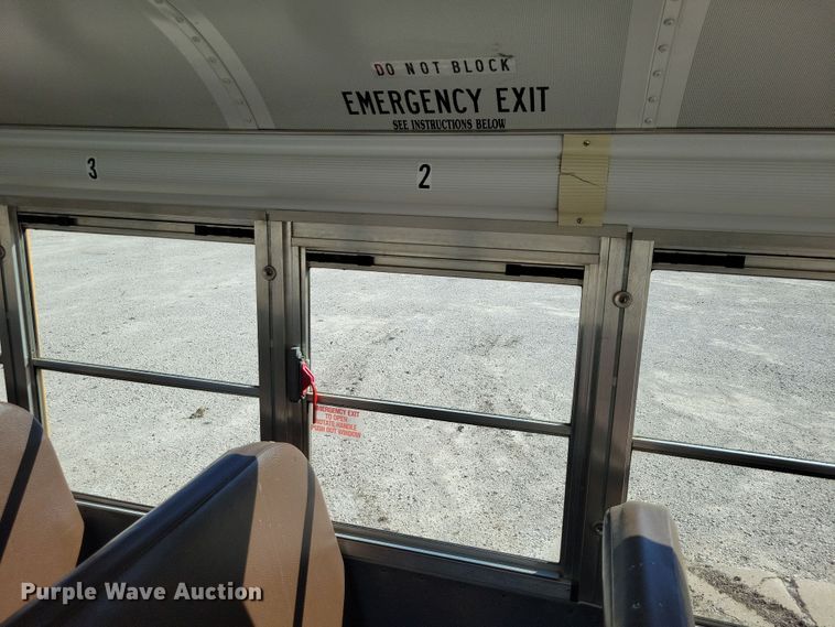 image for item DZ6658 2013 Bluebird school bus