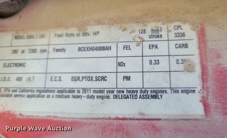 image for item DZ6658 2013 Bluebird school bus