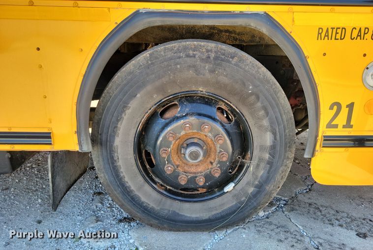 image for item DZ6658 2013 Bluebird school bus