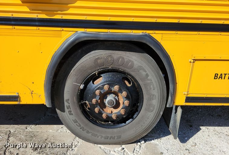 image for item DZ6658 2013 Bluebird school bus