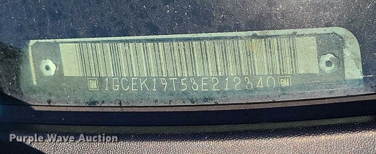 image for item DZ6661 2003 Chevrolet  Silverado 1500 Ext. Cab pickup truck