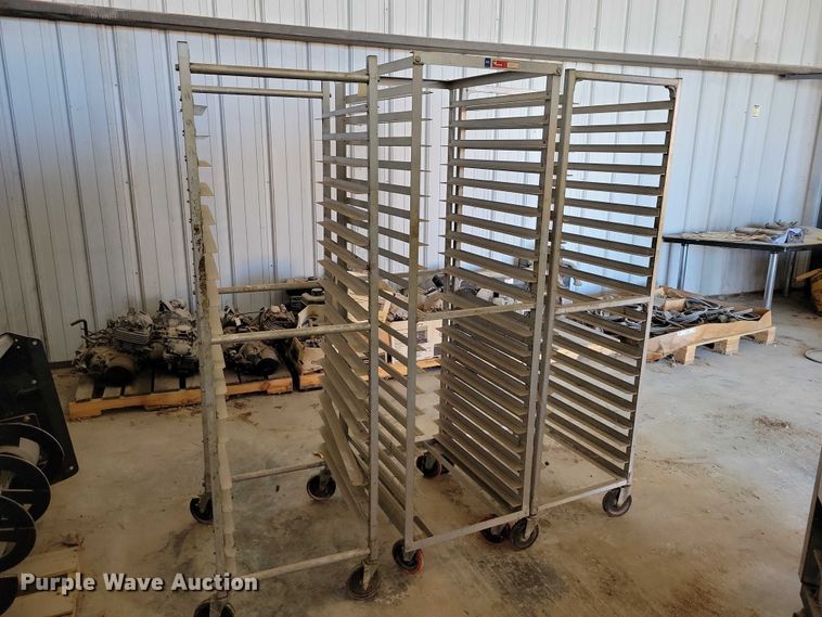 image for item DZ6682 (3) New Age lunch room tray racks