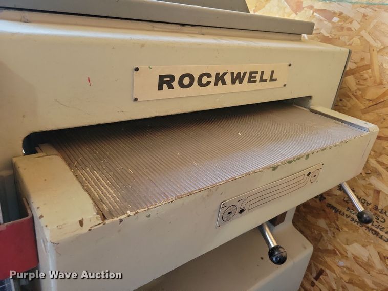 image for item DZ6686 Rockwell planer