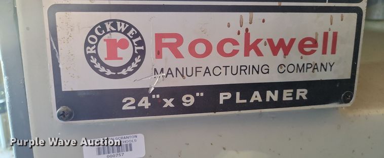 image for item DZ6686 Rockwell planer