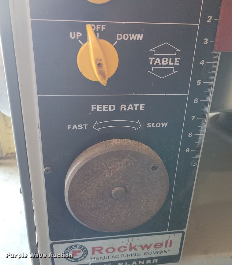 image for item DZ6686 Rockwell planer