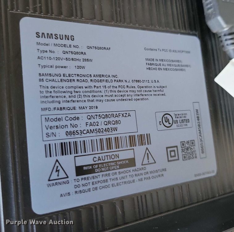 image for item DZ6691 Samsung 66