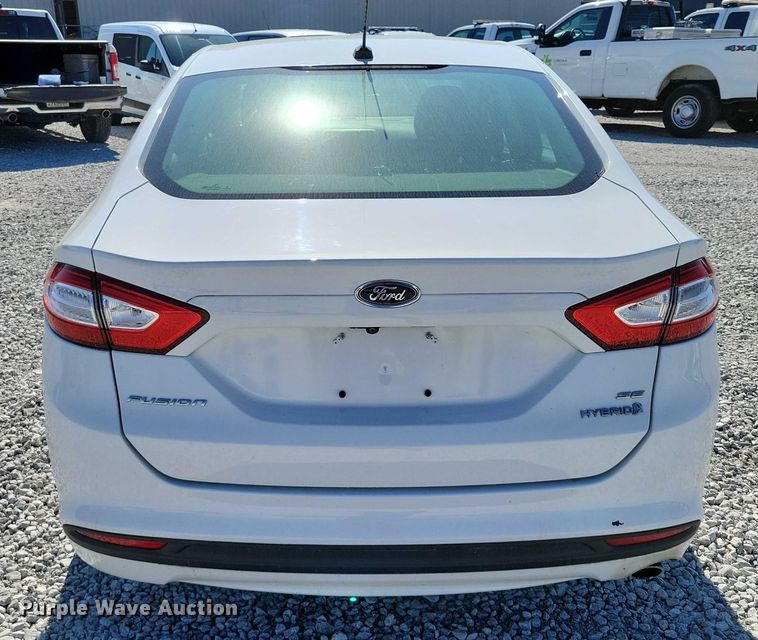 image for item DZ6699 2016 Ford Fusion 