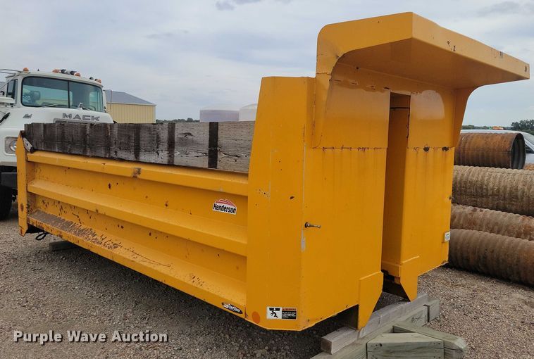 image for item DZ6713 Henderson XD X 15 X 36 dump bed