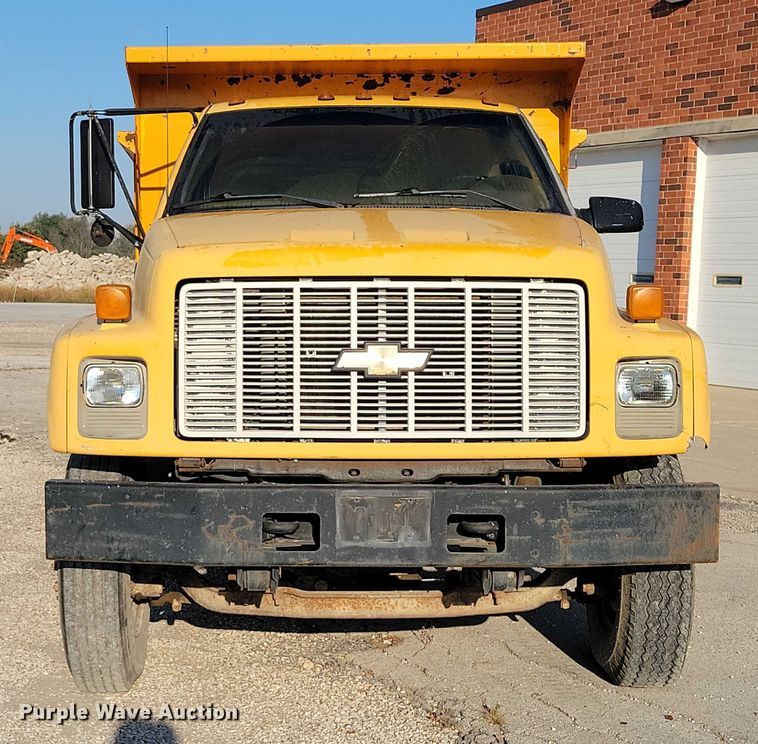 image for item DZ6735 1991 Chevrolet Kodiak C5500 dump truck