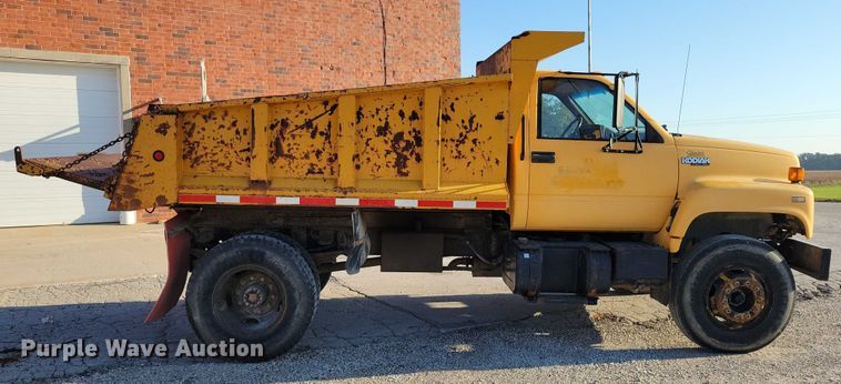 image for item DZ6735 1991 Chevrolet Kodiak C5500 dump truck
