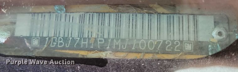 image for item DZ6735 1991 Chevrolet Kodiak C5500 dump truck