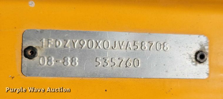 image for item DZ6740 1988 Ford L9000 dump truck