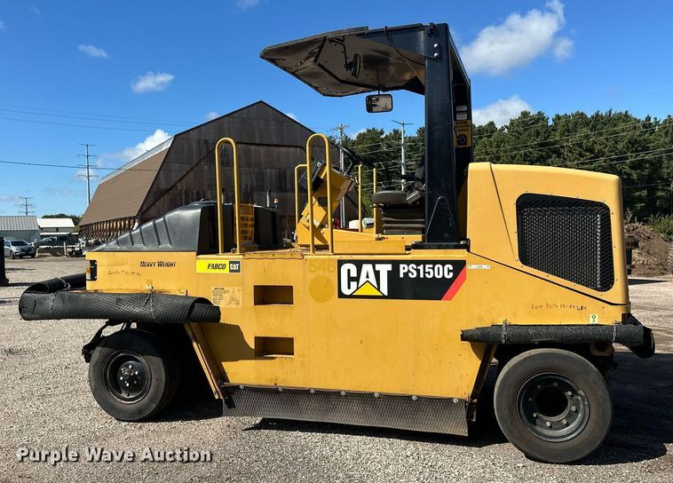 image for item DZ8998 2009 Caterpillar PS-150C pneumatic roller