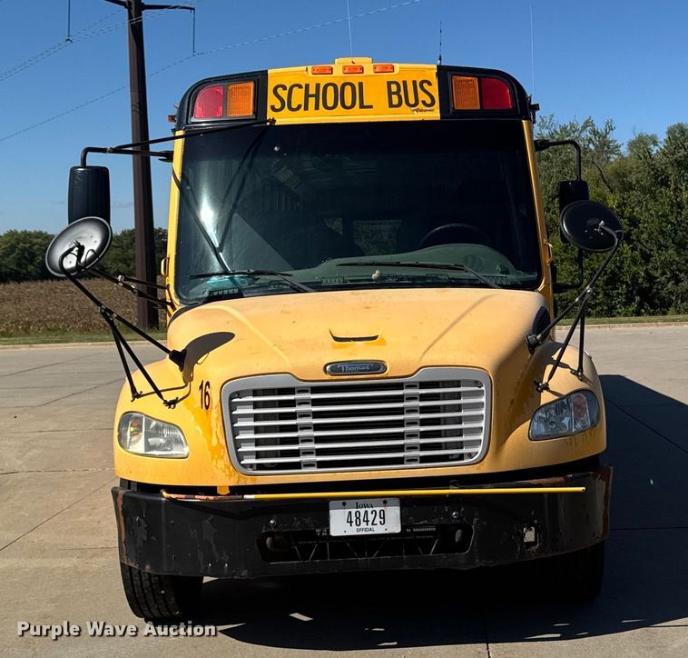 image for item EA1895 2009 Thomas B2 Bus Chassis school bus