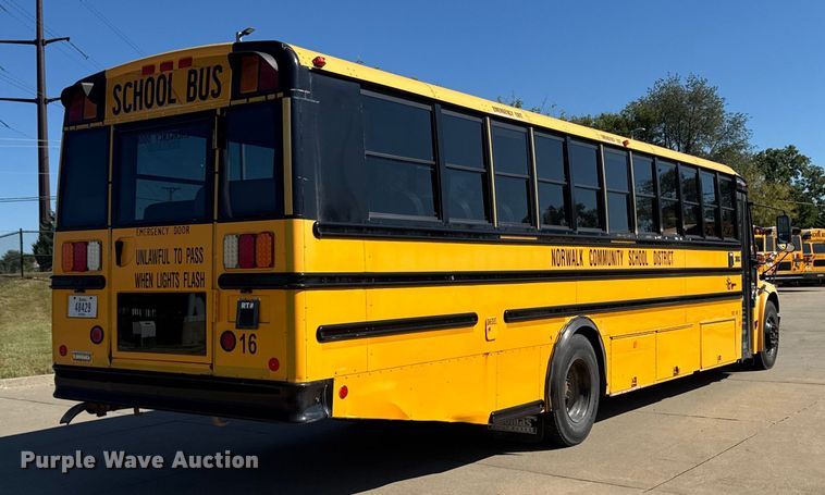 image for item EA1895 2009 Thomas B2 Bus Chassis school bus