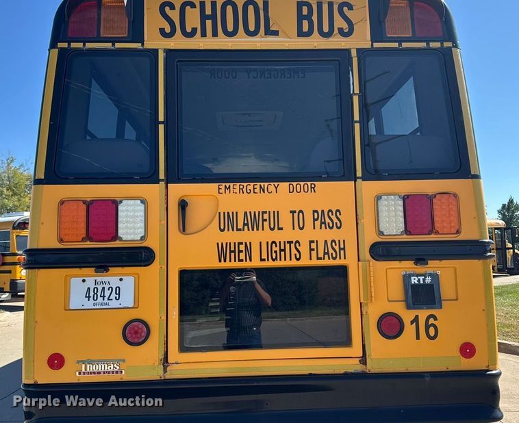 image for item EA1895 2009 Thomas B2 Bus Chassis school bus