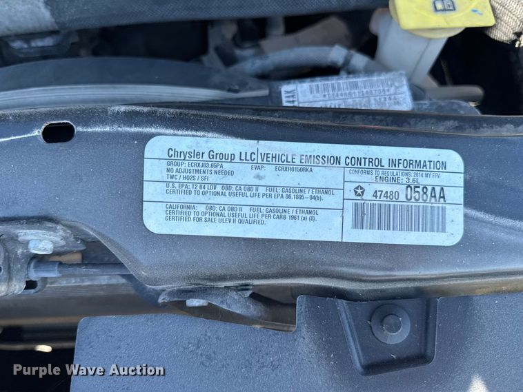 image for item EA1905 2014 Dodge Grand Caravan van