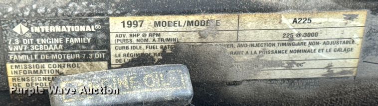 image for item EA1906 1997 Ford F-Super Duty dump truck