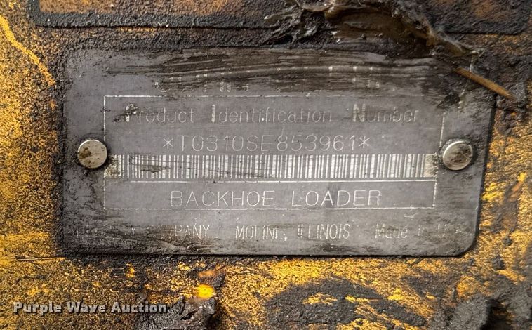 image for item EA1908 1999 John Deere 310SE backhoe