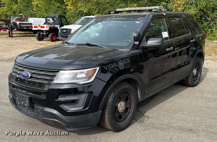 image for item EA1925 2018 Ford Explorer Police Interceptor SUV