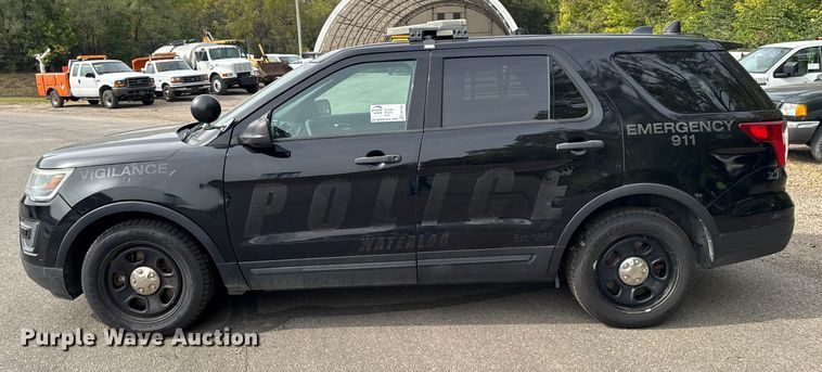 image for item EA1925 2018 Ford Explorer Police Interceptor SUV