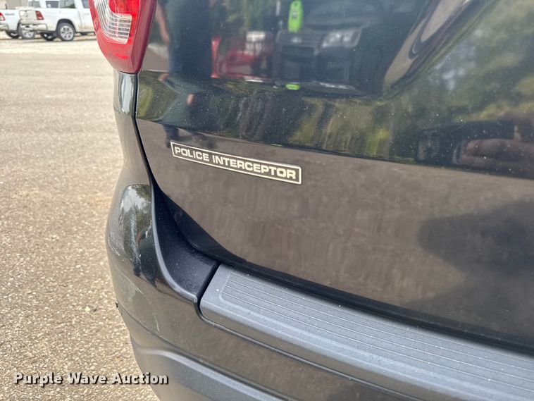 image for item EA1925 2018 Ford Explorer Police Interceptor SUV