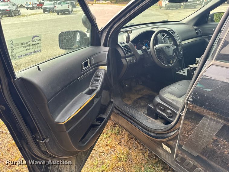 image for item EA1925 2018 Ford Explorer Police Interceptor SUV